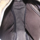 GUCCI GG Supreme Shoulder Bag PVC Brown Gold 201448 Auth ka392-20