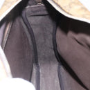 GUCCI GG Supreme Shoulder Bag PVC Brown Gold 201448 Auth ka392-21