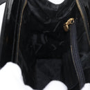 Salvatore Ferragamo Vala Hand Bag Patent leather Black Gold Auth ka3922-19