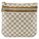 LOUIS VUITTON Damier Azur Pochette Bosphore Shoulder Bag N51112 LV Auth ka3927-13