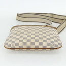 LOUIS VUITTON Damier Azur Pochette Bosphore Shoulder Bag N51112 LV Auth ka3927-5