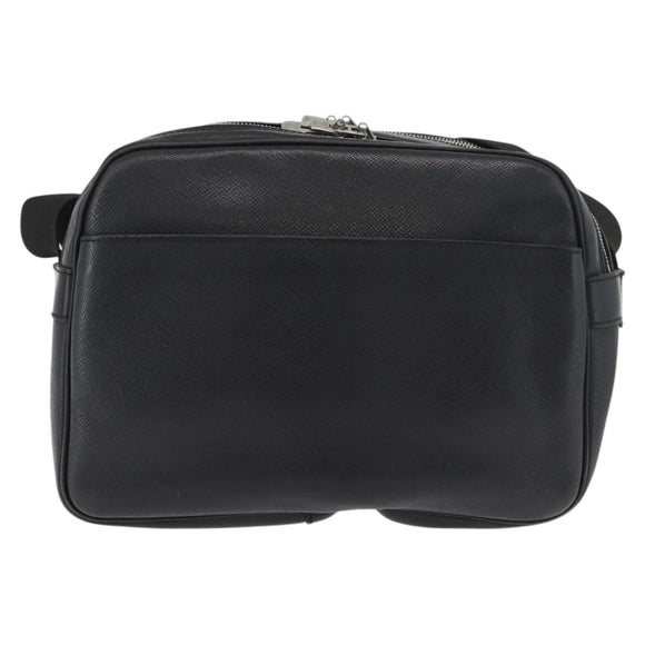 LOUIS VUITTON Taiga Reporter PM Umhängetasche Ardoise M30154 LV Auth ka3928