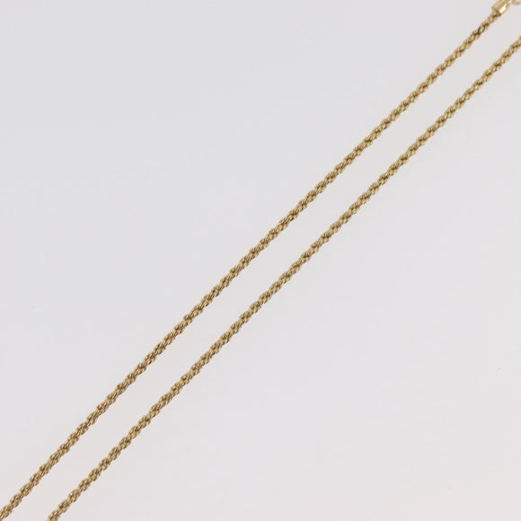GIVENCHY Necklace metal 3 Set Gold Tone Auth ka3931