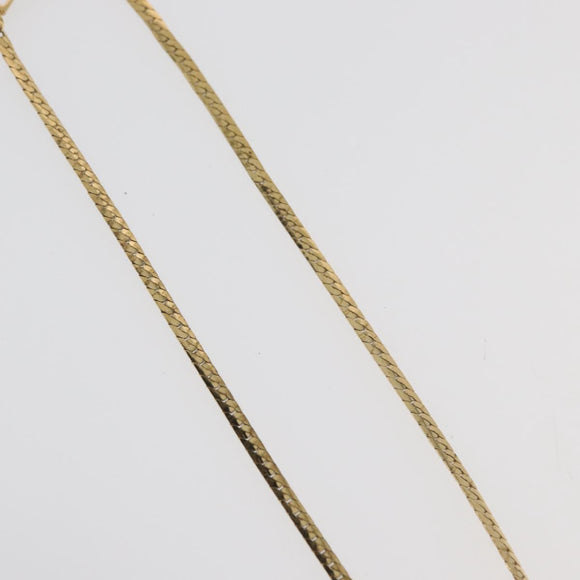 GIVENCHY Necklace metal 3 Set Gold Tone Auth ka3931