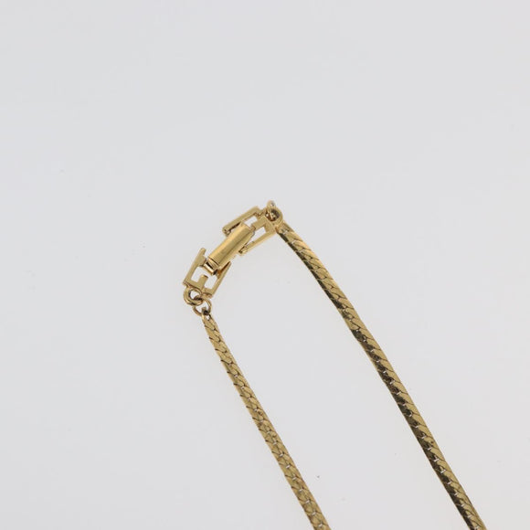 GIVENCHY Necklace metal 3 Set Gold Tone Auth ka3931