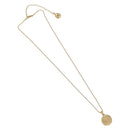 GIVENCHY Necklace metal 3 Set Gold Tone Auth ka3931-2