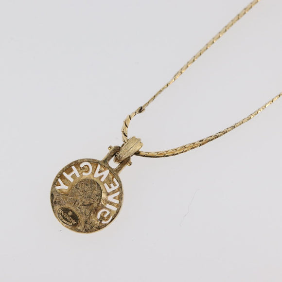 GIVENCHY Necklace metal 3 Set Gold Tone Auth ka3931