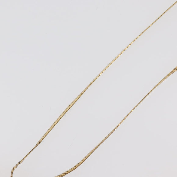 GIVENCHY Necklace metal 3 Set Gold Tone Auth ka3931