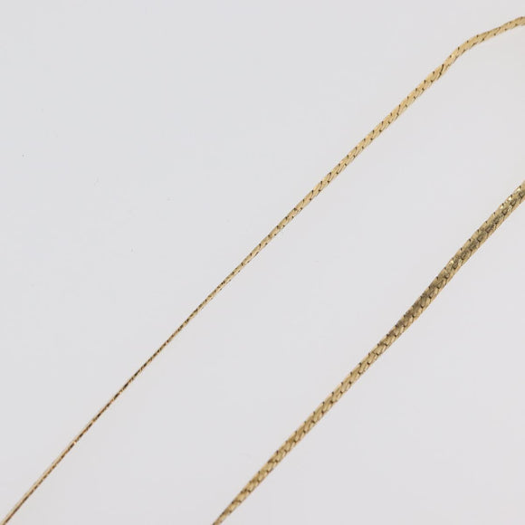GIVENCHY Necklace metal 3 Set Gold Tone Auth ka3931