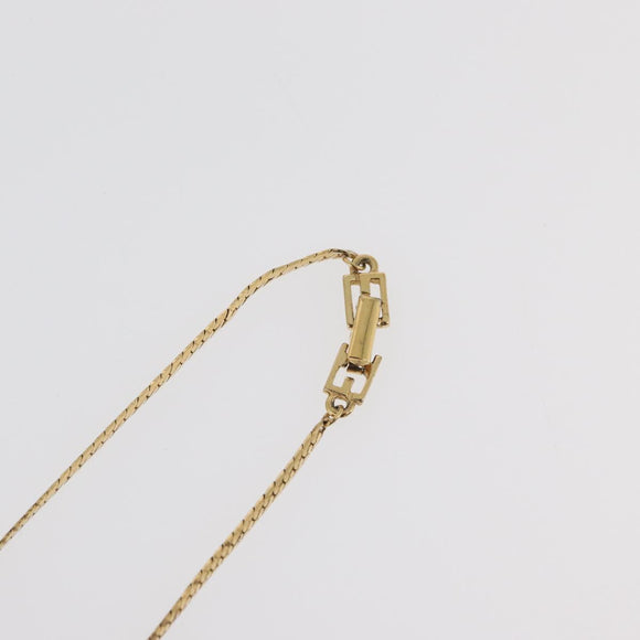 GIVENCHY Necklace metal 3 Set Gold Tone Auth ka3931