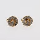 GIVENCHY Necklace metal 3 Set Gold Tone Auth ka3931-25