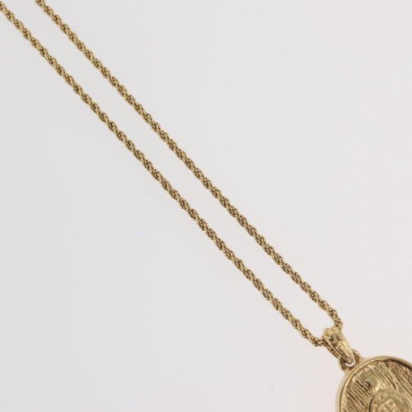 GIVENCHY Necklace metal 3 Set Gold Tone Auth ka3931