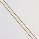 GIVENCHY Necklace metal 3 Set Gold Tone Auth ka3931-5