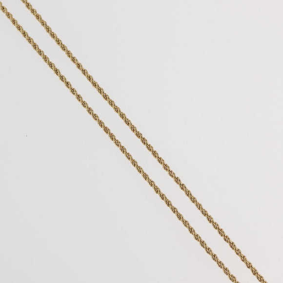 GIVENCHY Necklace metal 3 Set Gold Tone Auth ka3931