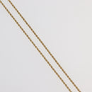 GIVENCHY Necklace metal 3 Set Gold Tone Auth ka3931-6