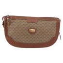 GUCCI Micro GG Supreme Shoulder Bag PVC Beige Gold 001 067 0445 Auth ka3932-2