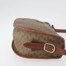 GUCCI Micro GG Supreme Shoulder Bag PVC Beige Gold 001 067 0445 Auth ka3932-4