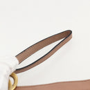 GUCCI GG Canvas Guccissima Pouch Leather Pink Gold 212203 Auth ka3934-17