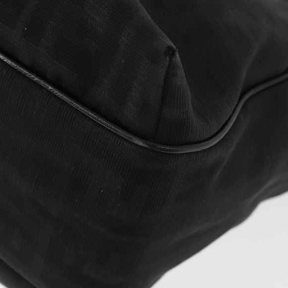 FENDI Zucca Canvas Tote Bag Gold Black Auth ka3940