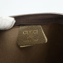 GUCCI GG Plus Supreme Web Sherry Line Tote Bag PVC Beige Red Auth ka3941-15