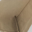 PRADA Tote Bag Canvas Beige Gold Auth ka3943-13