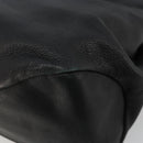 Salvatore Ferragamo Vala Ribbon Tote Bag Leather Black Auth ka3944-12