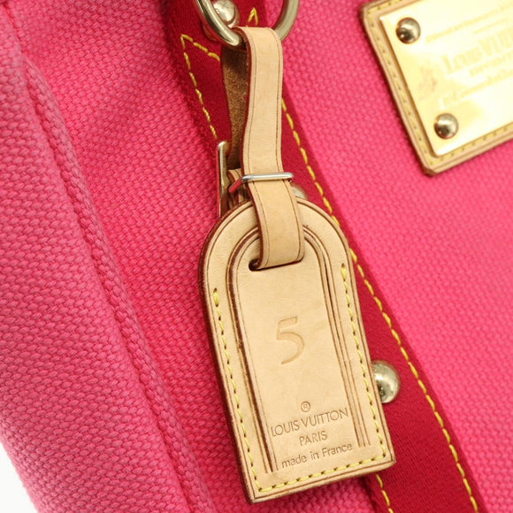 LOUIS VUITTON Antigua Cabas MM Tragetasche Rosa M40085 LV Auth ka3945