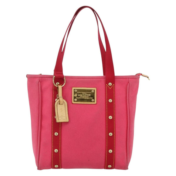 LOUIS VUITTON Antigua Cabas MM Tragetasche Rosa M40085 LV Auth ka3945