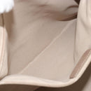Salvatore Ferragamo Vala Ribbon Hand Bag Nylon Pink Gold Auth ka3946-22
