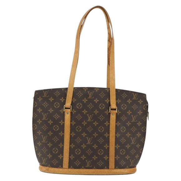 LOUIS VUITTON Monogram Babylone Tote Bag M51102 LV Auth ka3947