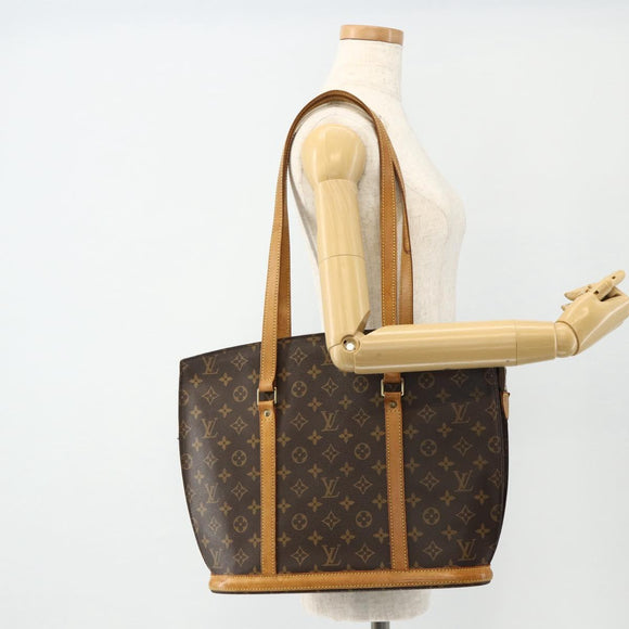 LOUIS VUITTON Monogram Babylone Tote Bag M51102 LV Auth ka3947