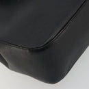 Salvatore Ferragamo Tote Bag Leather Black Silver Auth ka3949-9