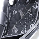 Salvatore Ferragamo Tote Bag Leather Black Silver Auth ka3949-20