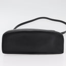 Christian Dior Hand Bag Leather 2way Black Gold Auth ka3950-5