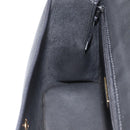Christian Dior Hand Bag Leather 2way Black Gold Auth ka3950-21