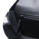 Christian Dior Hand Bag Leather 2way Black Gold Auth ka3950-22