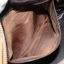 CELINE Macadam Canvas Hand Bag PVC Beige Gold Auth ka3954-22