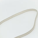 PRADA Shoulder Bag Safiano leather White Gold Auth ka3958A-8