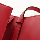 GUCCI Silvi Sherry Line Hand Bag Leather 3way Red Gold 470270 Auth ka395AV-24