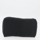 FENDI Zucca Canvas Hand Bag Black Gold Auth ka3961-5
