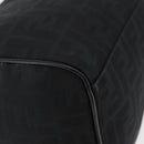 FENDI Zucca Canvas Hand Bag Black Gold Auth ka3961-9
