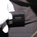 FENDI Zucca Canvas Hand Bag Black Gold Auth ka3961-18