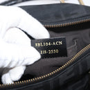 FENDI Zucca Canvas Hand Bag Black Gold Auth ka3961-12
