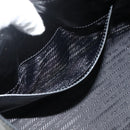 PRADA Hand Bag Leather Black Silver Auth ka3962SAM-22
