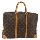LOUIS VUITTON Monogram Porte Documents Voyage Business Bag M53361 Auth ka3967A-1