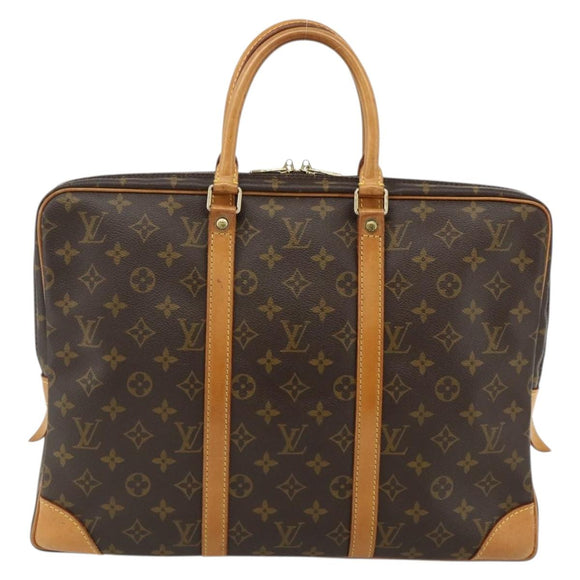LOUIS VUITTON Monogram Porte Documents Voyage Business Bag M53361 Auth ka3967A