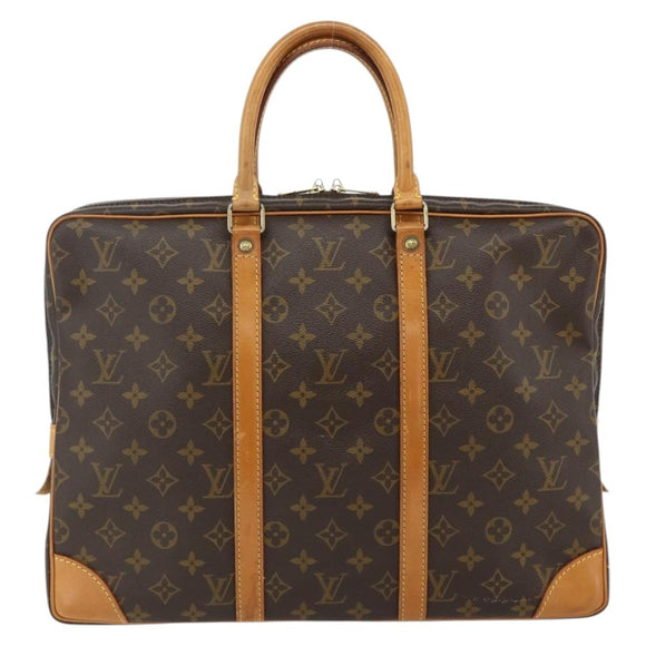 LOUIS VUITTON Monogram Porte Documents Voyage Business Bag M53361 Auth ka3967A