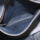 CELINE Luggage Medium Handtas Suède Leer Beige Goud zwart Auth ka3972A-21