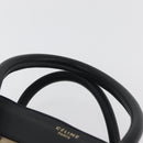 CELINE Luggage Medium Handtas Suède Leer Beige Goud zwart Auth ka3972A-8