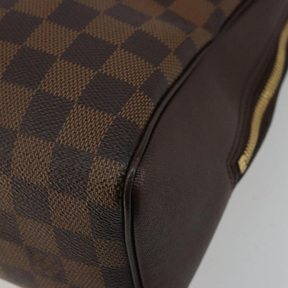 LOUIS VUITTON Damier Ebene Triana Hand Bag N51155 LV Auth ka3976